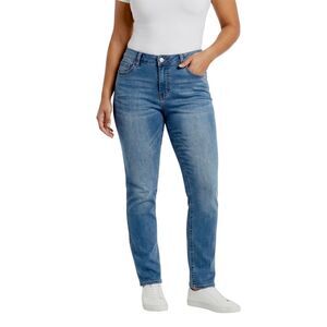 Curve Appeal Women's Blue Jeans Classic Fit Size 4